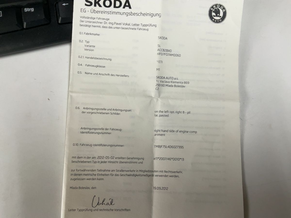 Skoda Yeti d'occasion