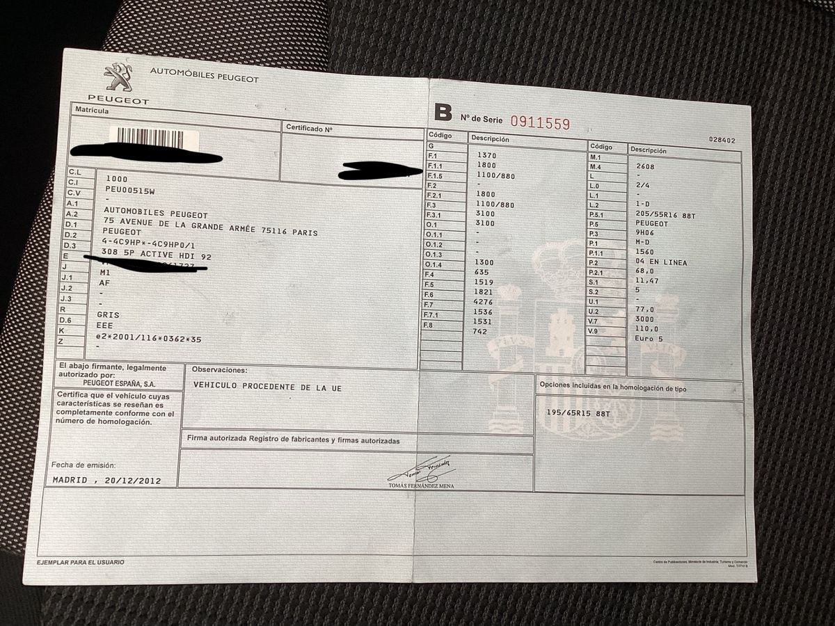Peugeot 308 d'occasion