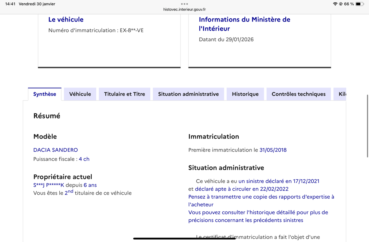 Dacia Sandero d'occasion