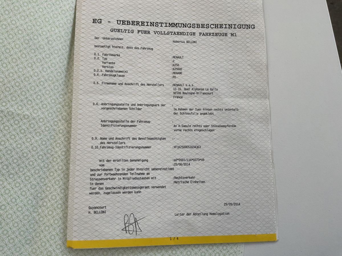 Renault Megane d'occasion