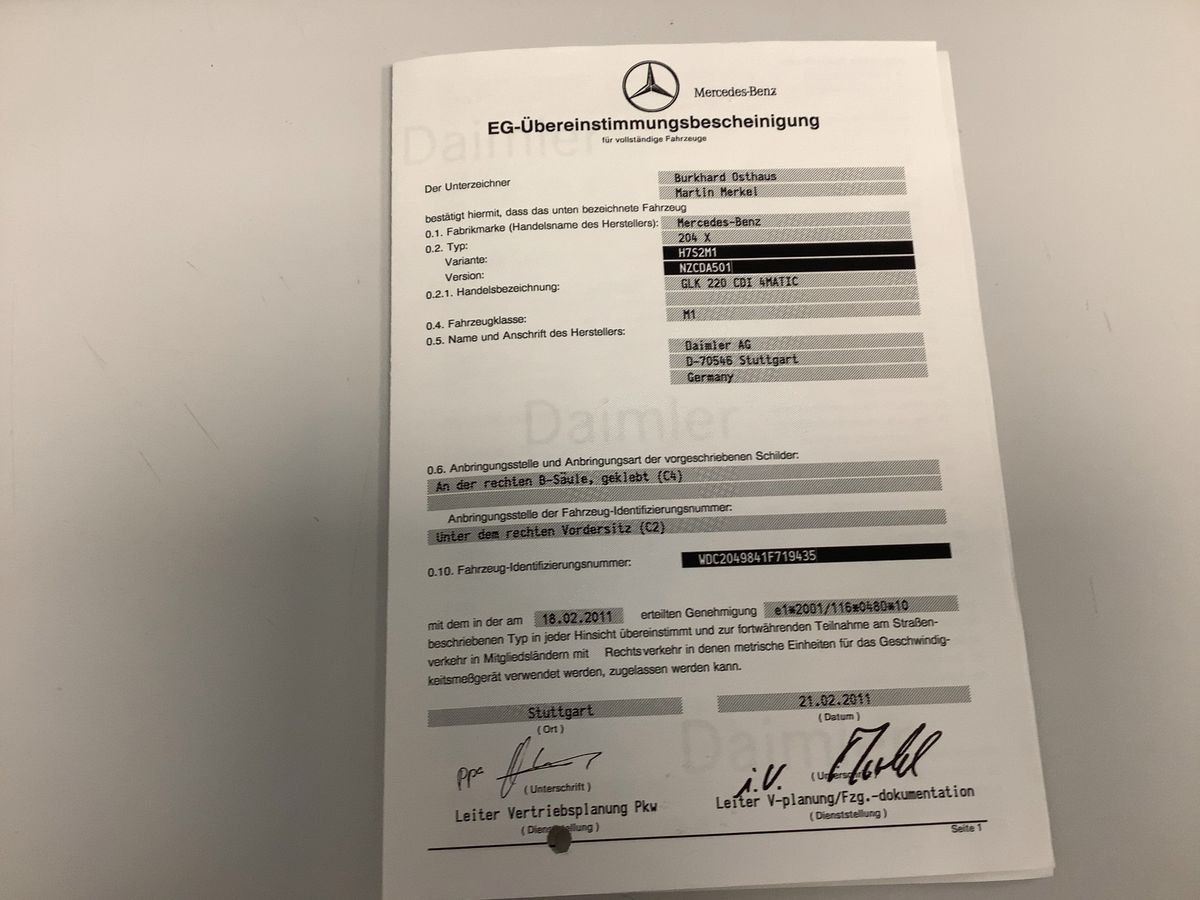 Mercedes-Benz GLK-Klasse d'occasion
