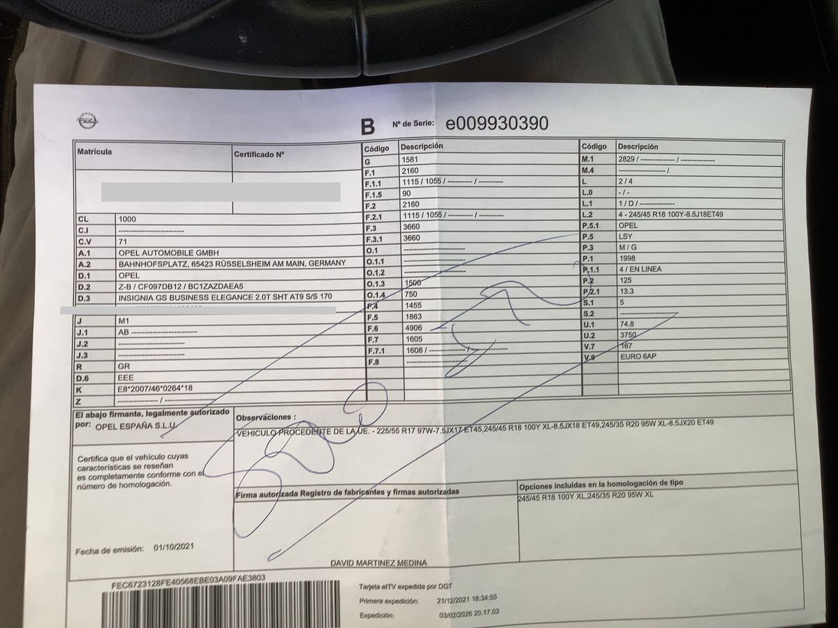 Opel Insignia d'occasion