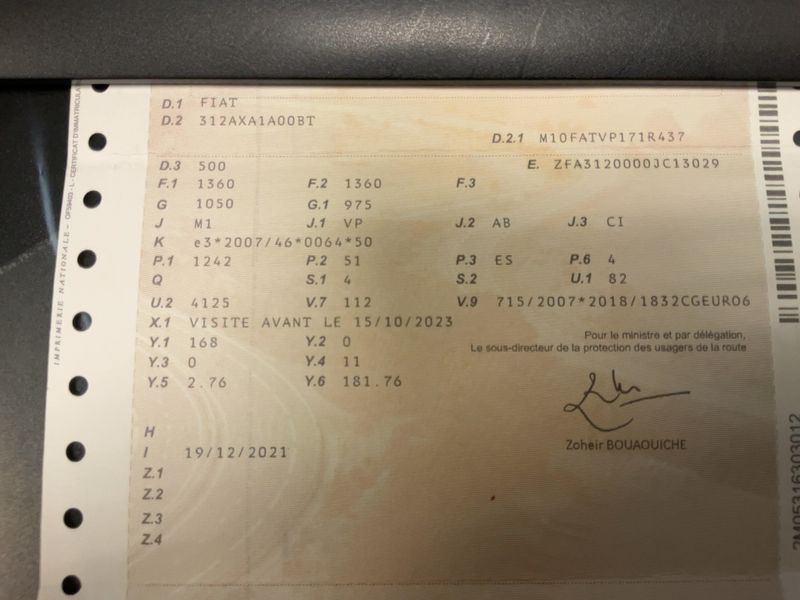 Fiat 500 1.2 Lounge — zdjęcie 15