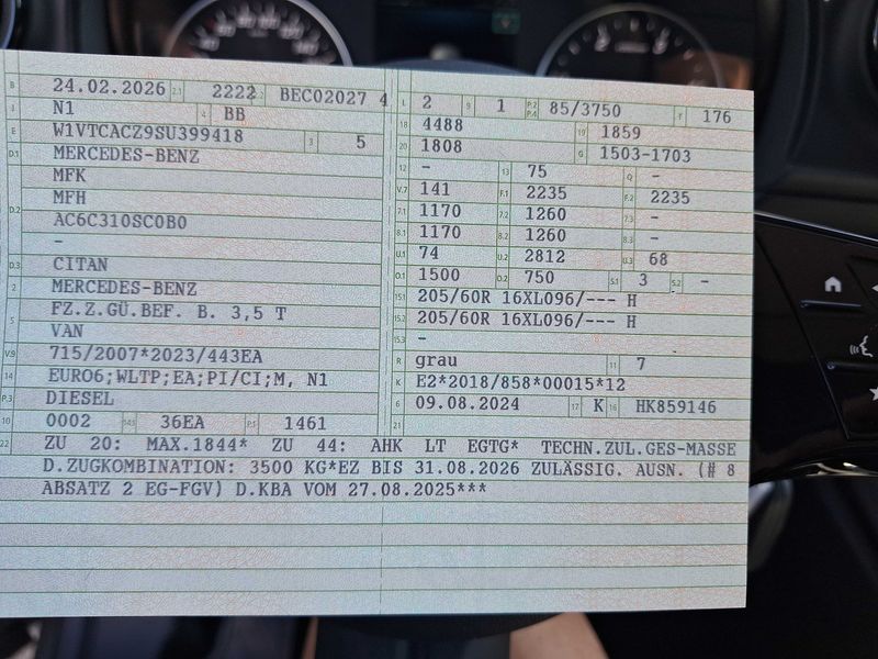 Mercedes-Benz Citan 112 CDI PRO — zdjęcie 15