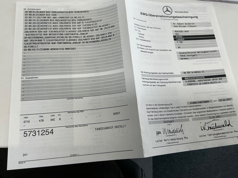 Mercedes-Benz C-Klasse C 180 Classic 2001 – снимка 6