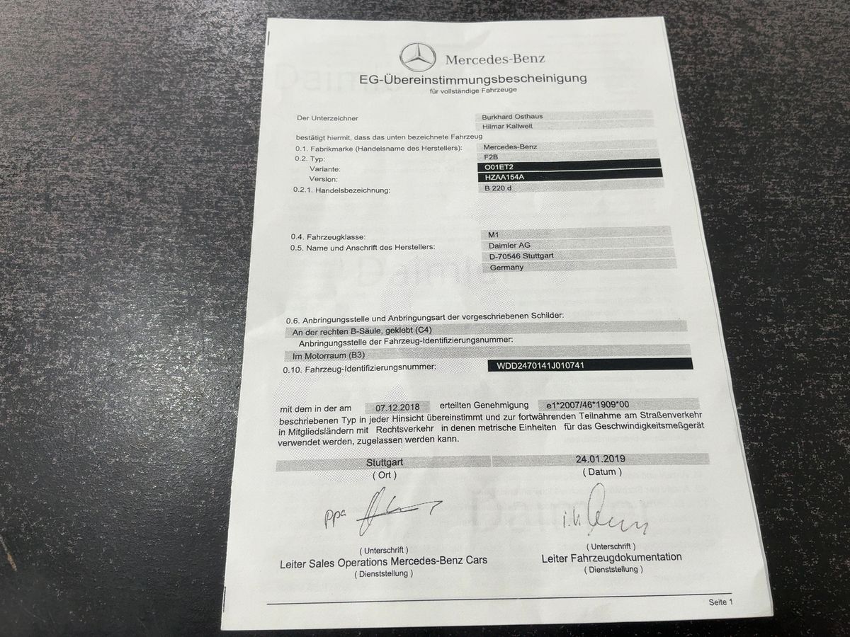 Mercedes-Benz B-Klasse d'occasion