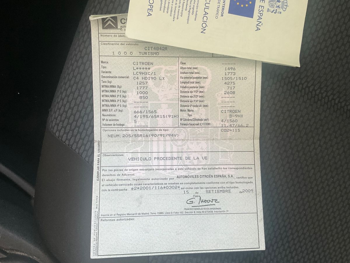 Citroen C4 1.6 HDi LX