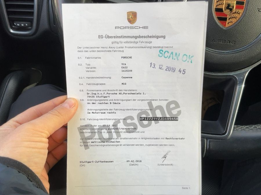 Porsche Cayenne d'occasion