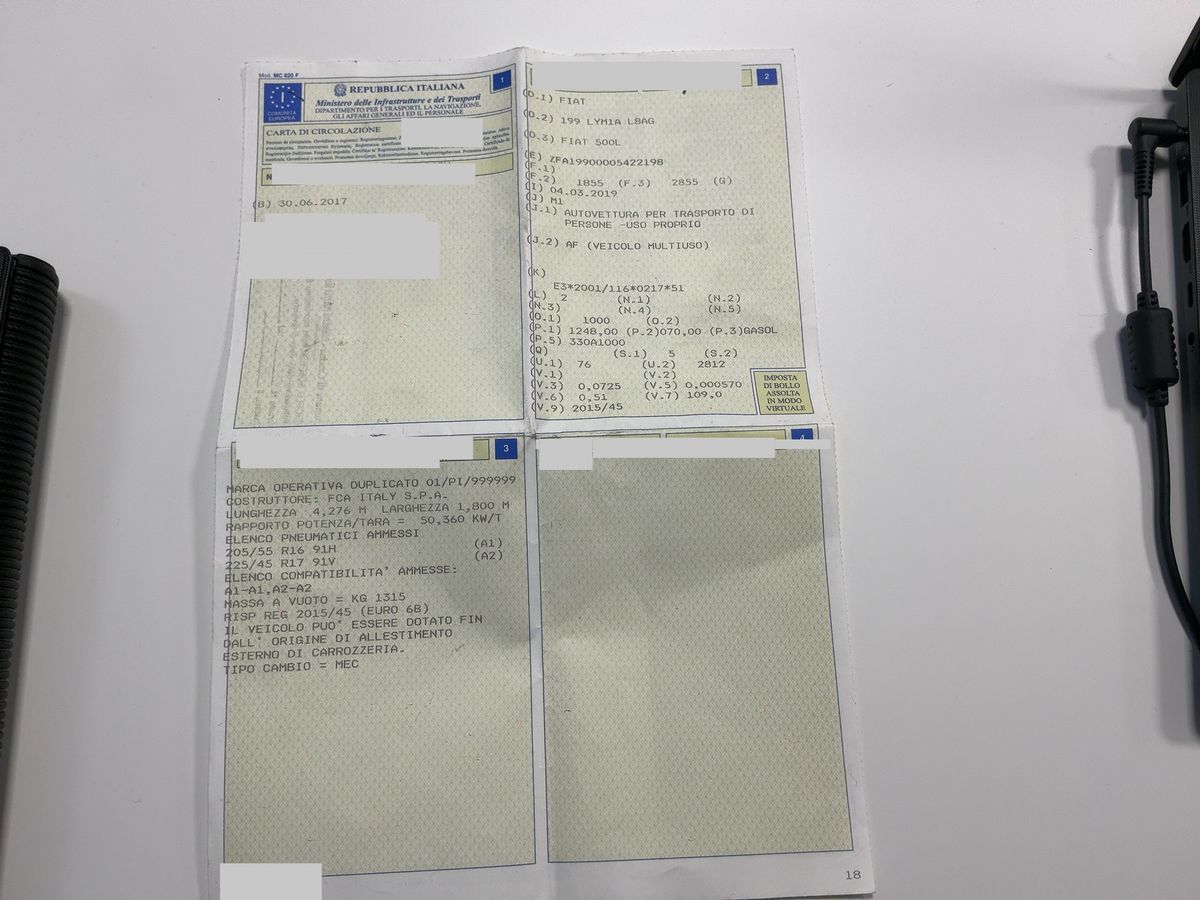 Fiat 500L d'occasion