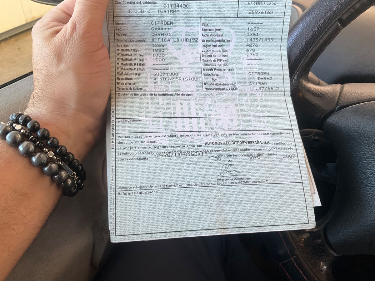 Citroen Xsara Picasso 1.6 HDi LX Plus