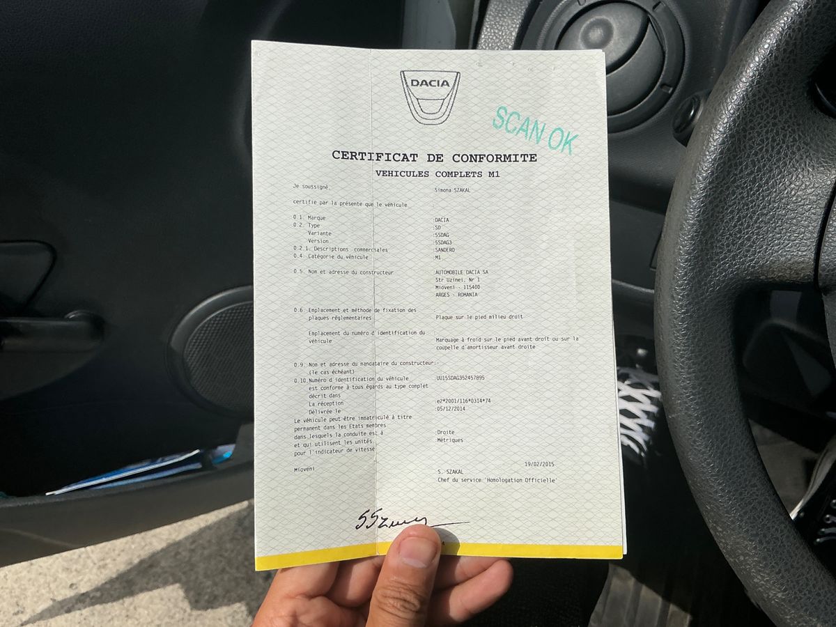 Dacia Sandero d'occasion