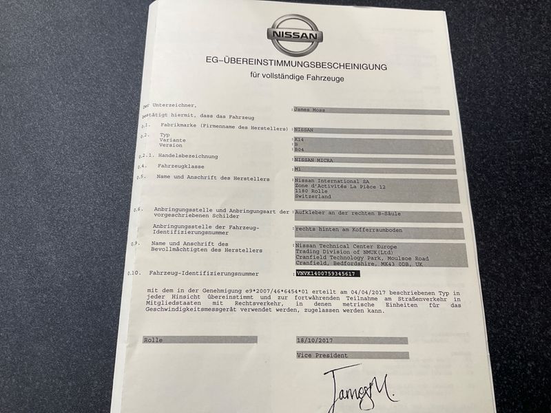 Nissan Micra 0.9 Tekna — zdjęcie 16