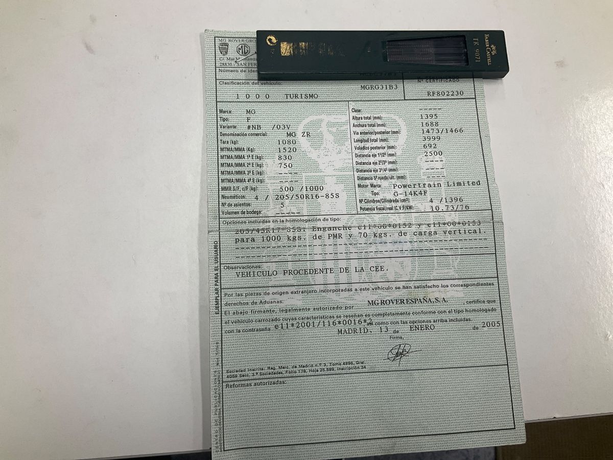 MG Rover d'occasion