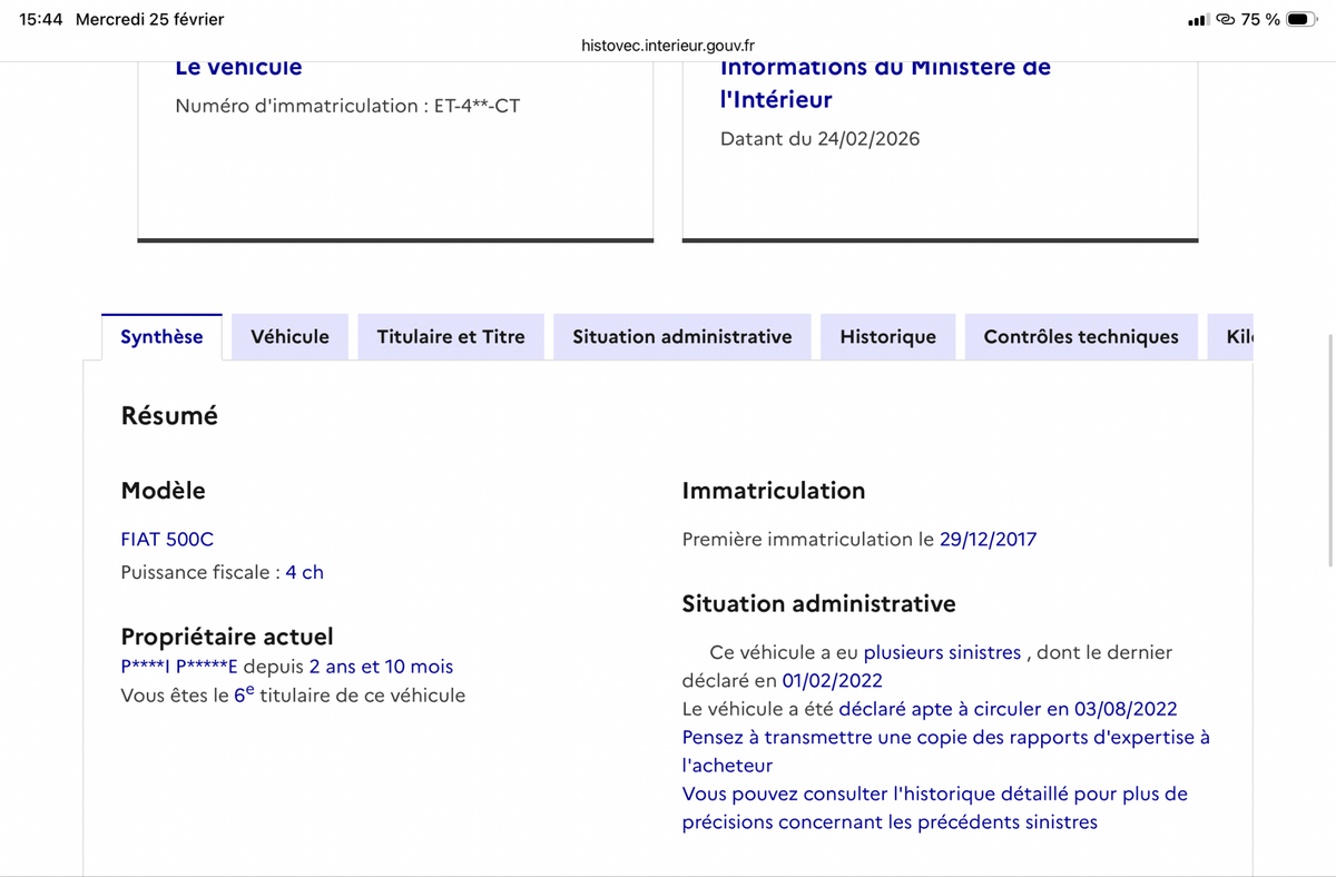 Fiat 500C d'occasion