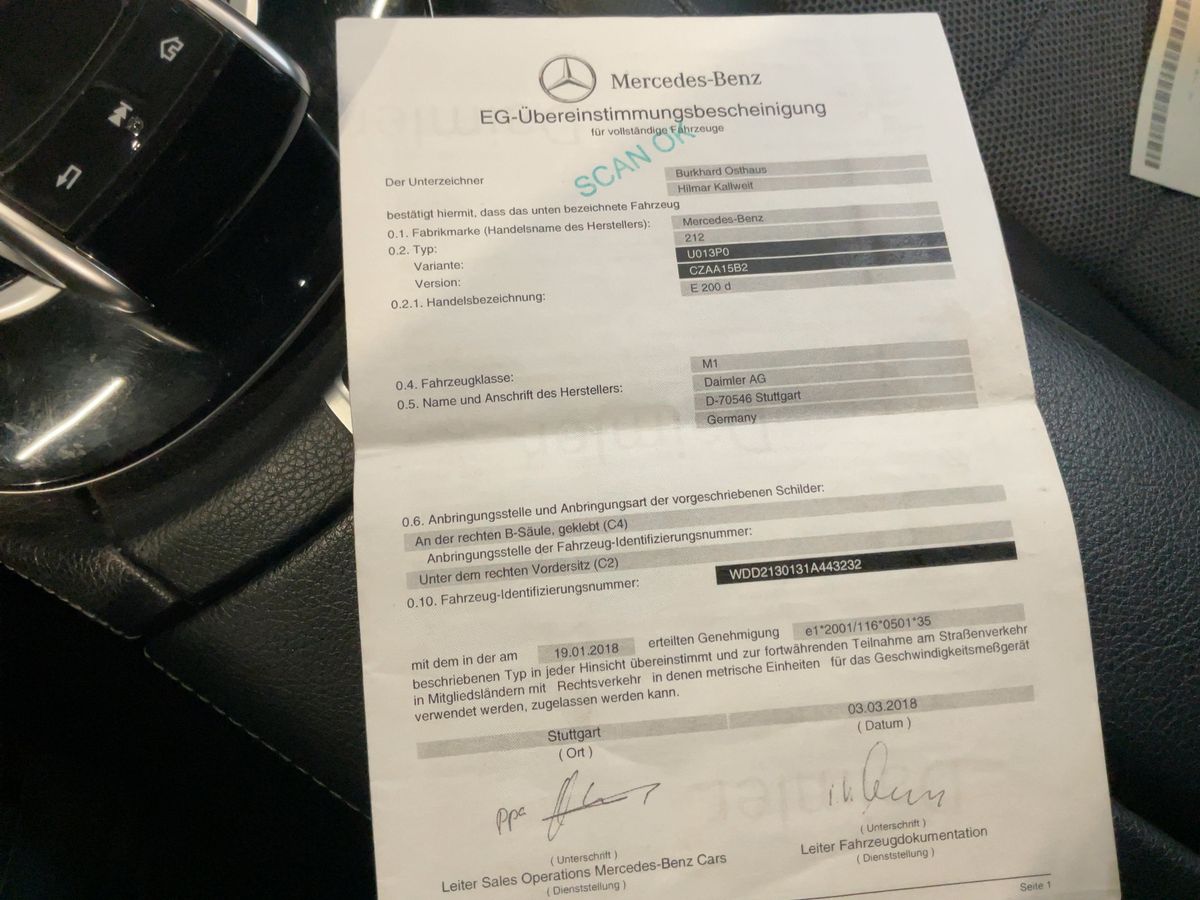 Mercedes-Benz E-Klasse d'occasion