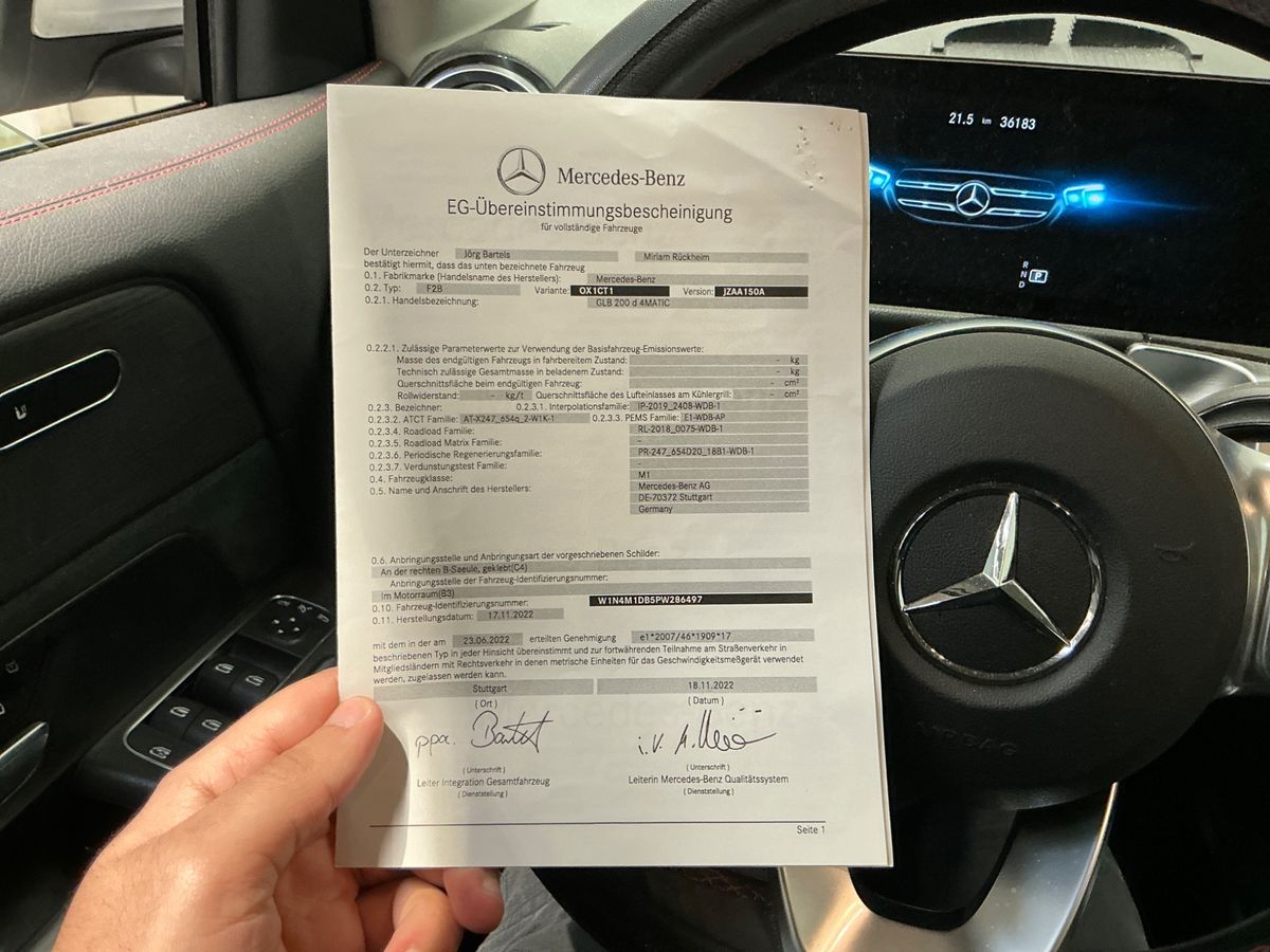 Mercedes-Benz GLB-Klasse d'occasion