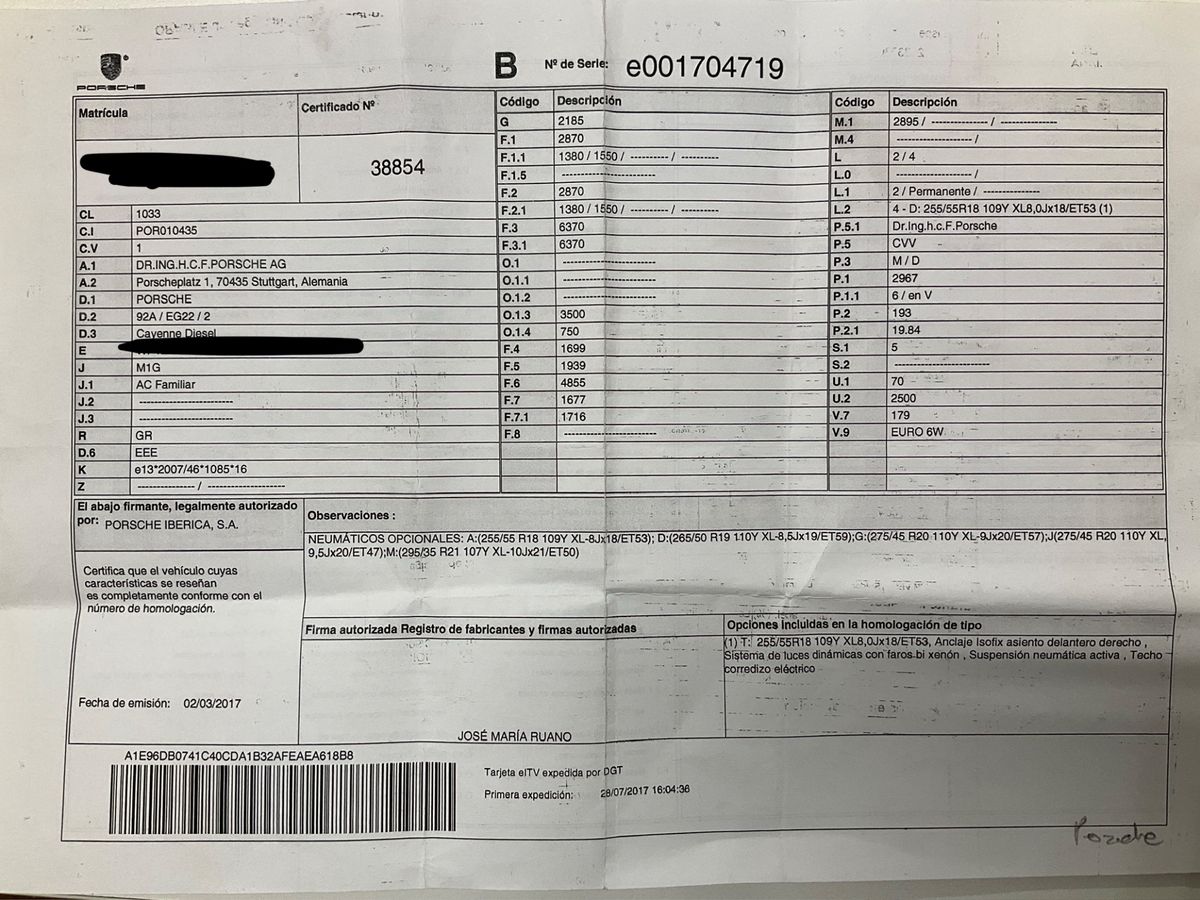 Porsche Cayenne d'occasion