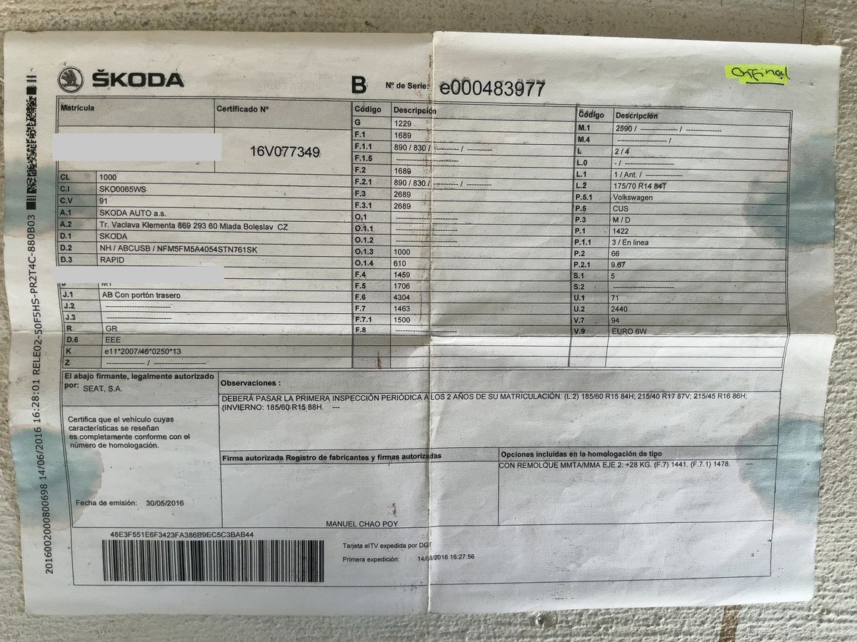 Skoda Rapid d'occasion