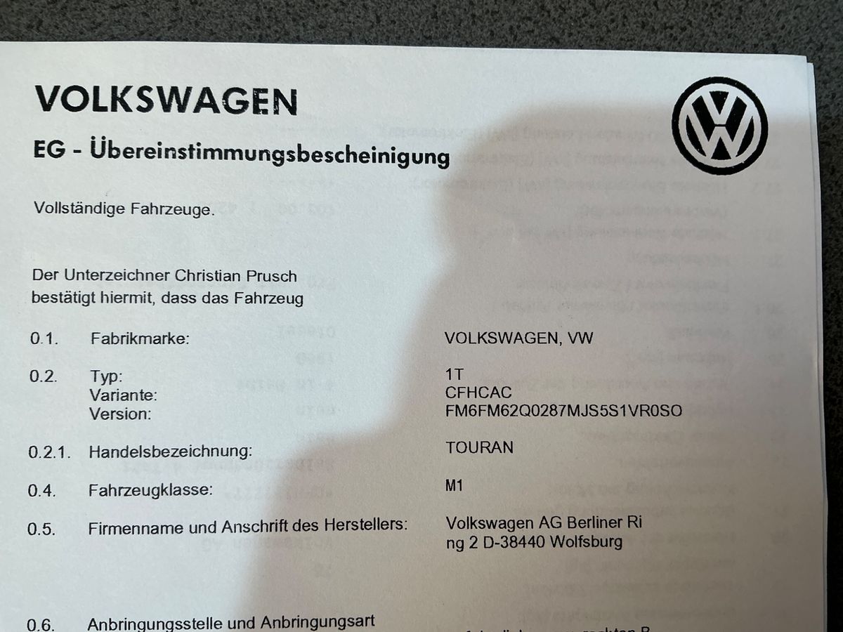 Volkswagen Touran d'occasion