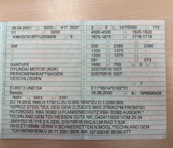 Hyundai Santa Fe 2.4 GLS — zdjęcie 14