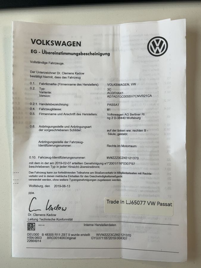 Volkswagen Passat d'occasion