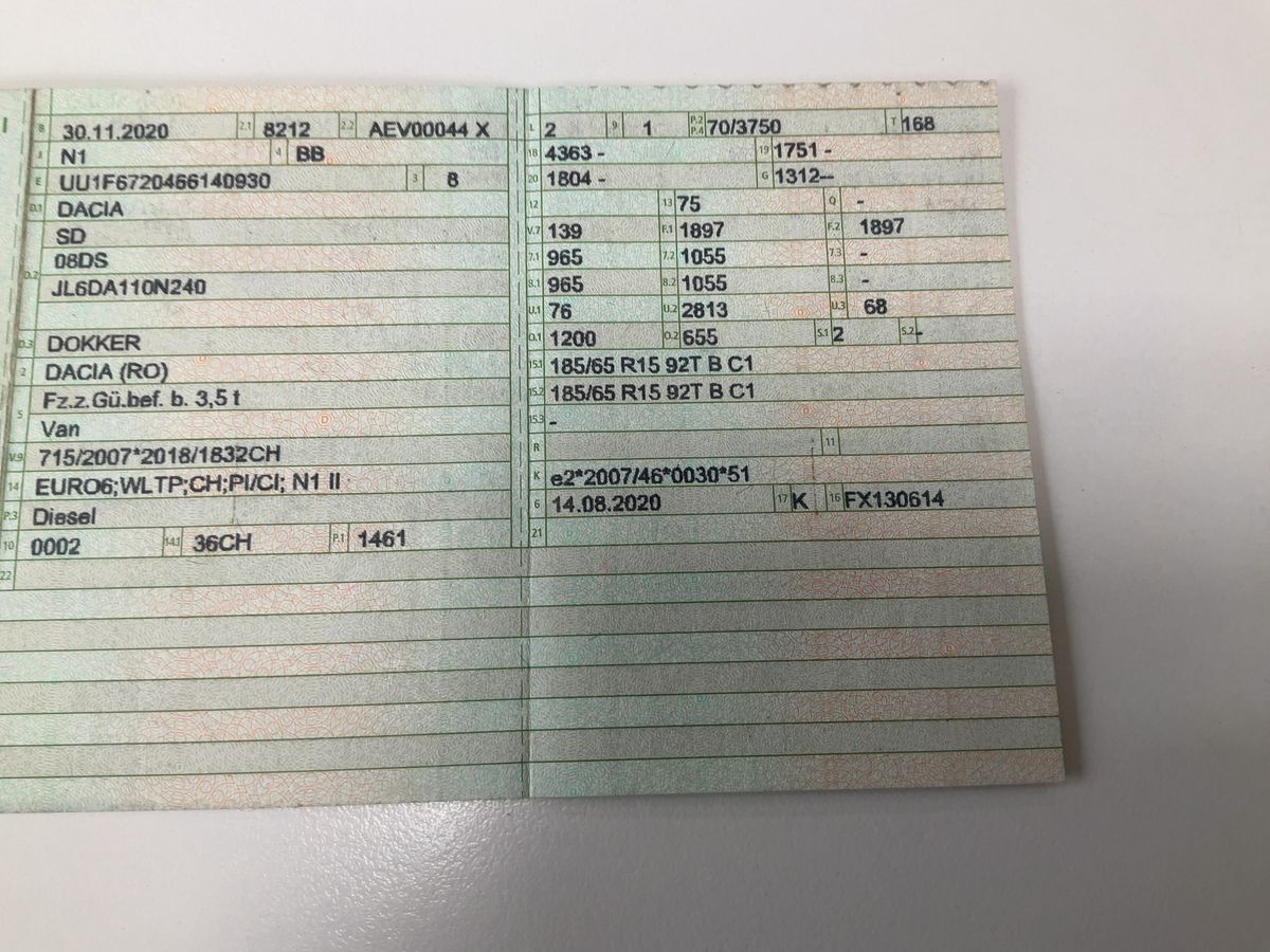 Dacia Dokker d'occasion