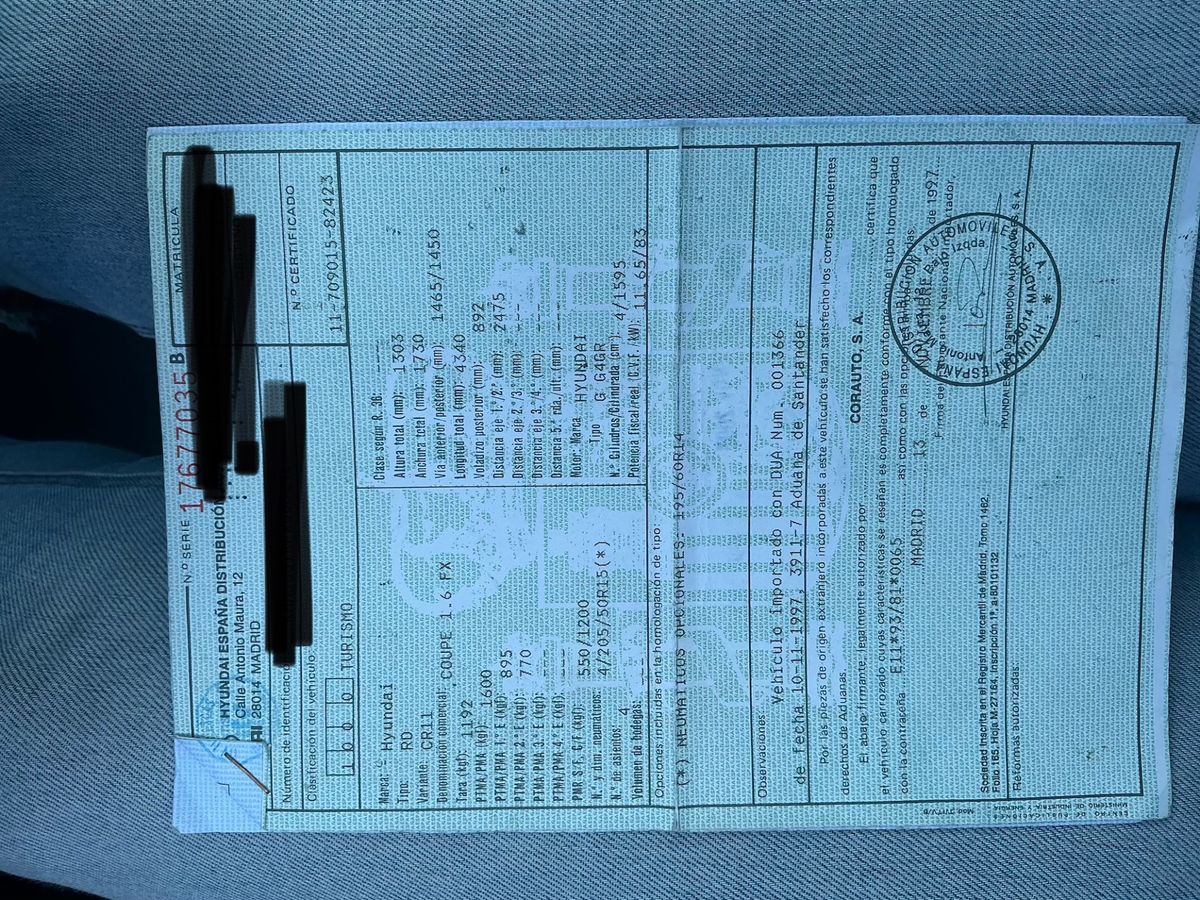 Hyundai Coupe 1.6 FX