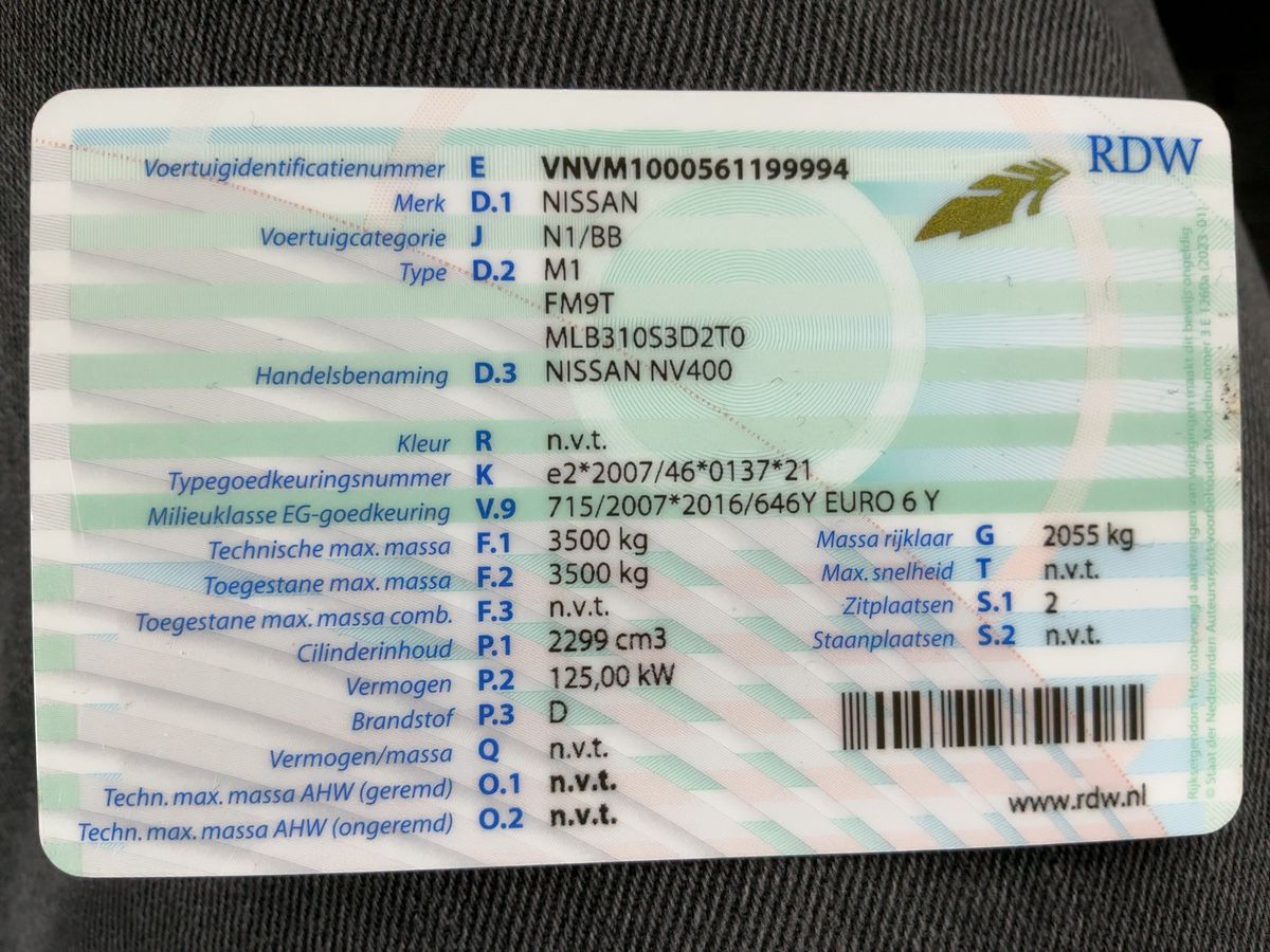 Nissan NV400 d'occasion