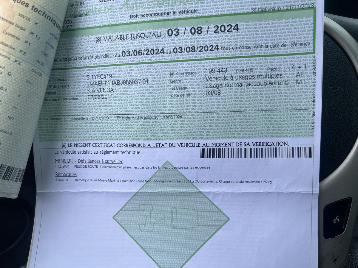 Kia Venga 1.4 CRDi Attract