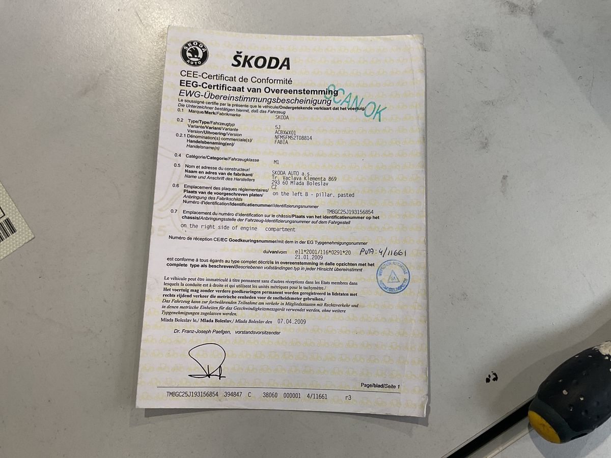 Skoda Fabia d'occasion