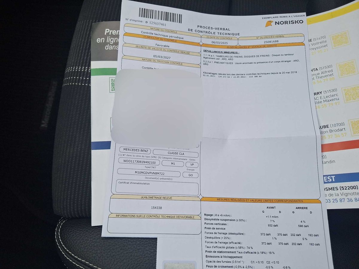 Mercedes-Benz CLA-Klasse d'occasion