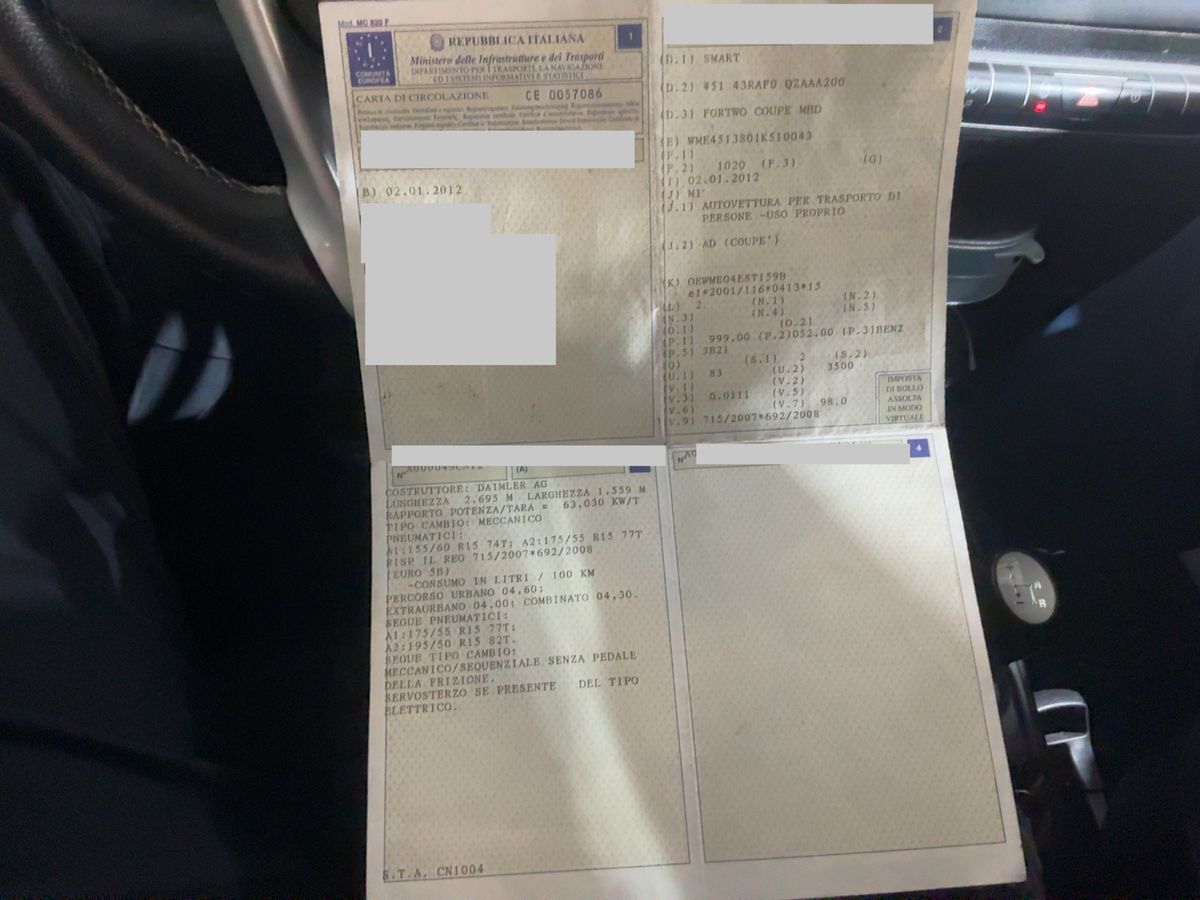 Smart fortwo d'occasion