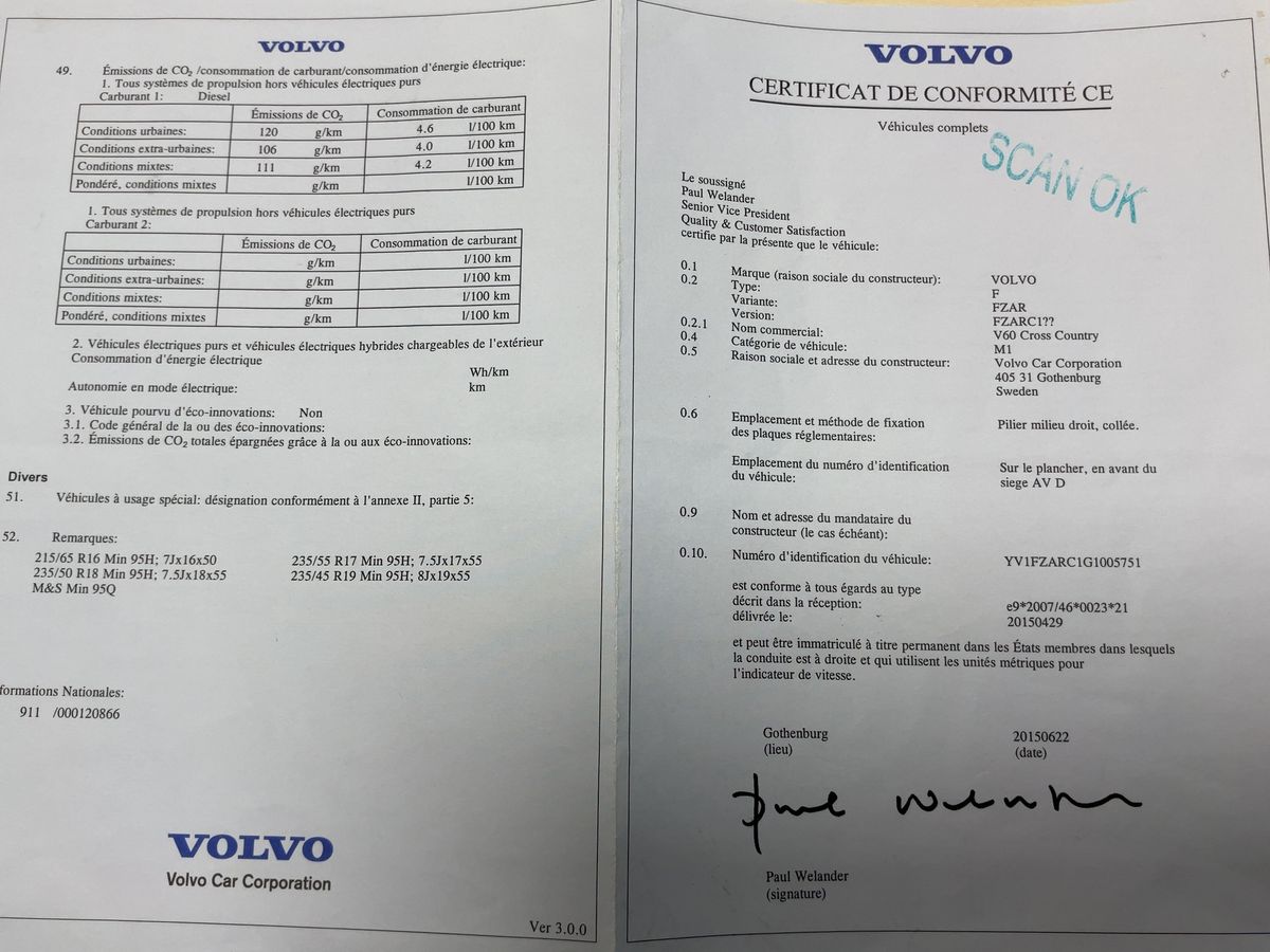 Volvo V60 d'occasion