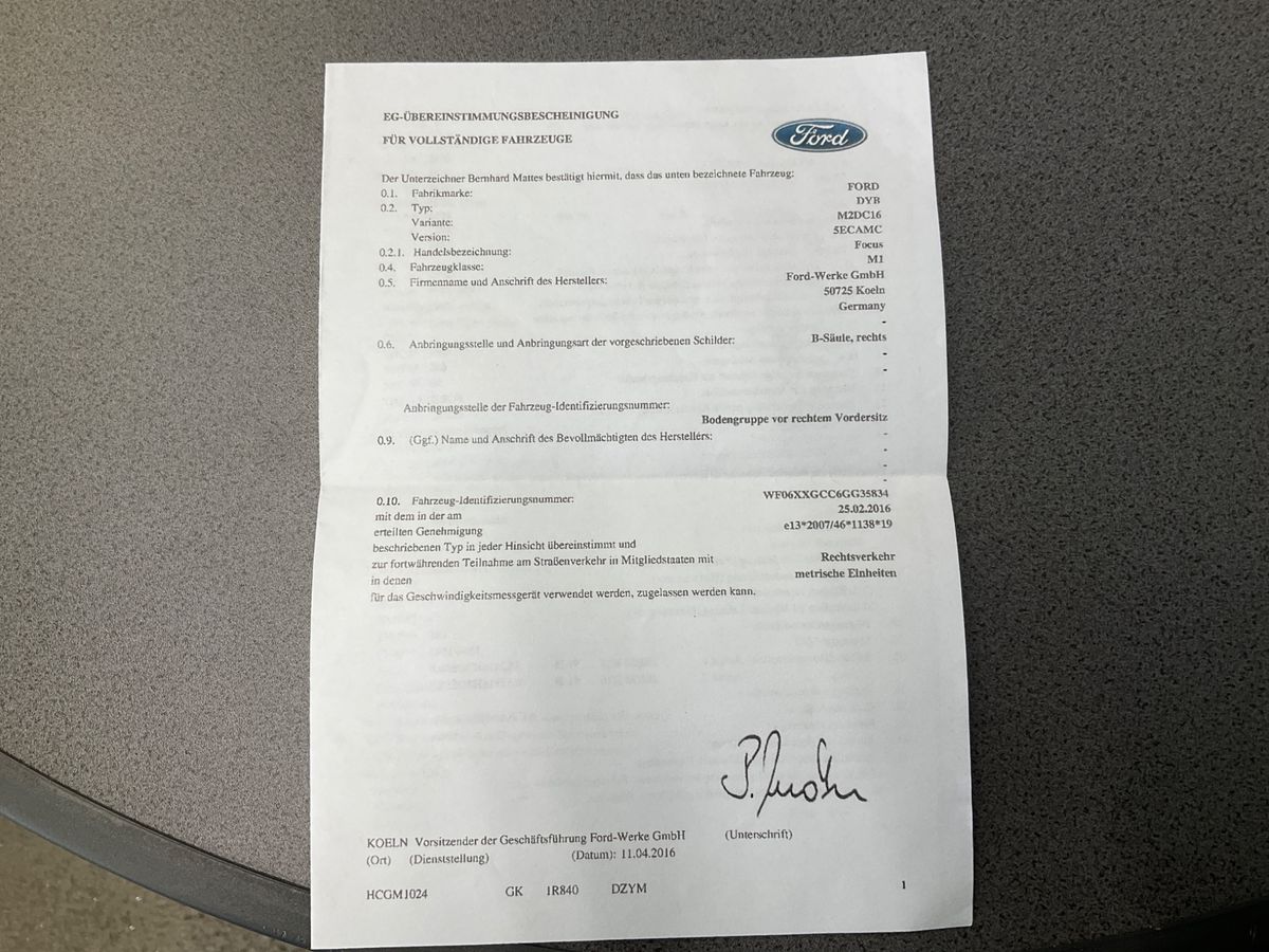 Ford Focus d'occasion