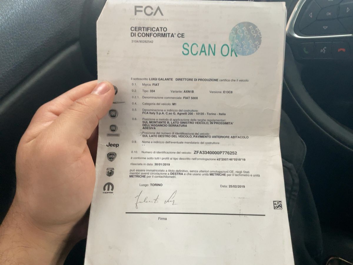 Fiat 500X d'occasion