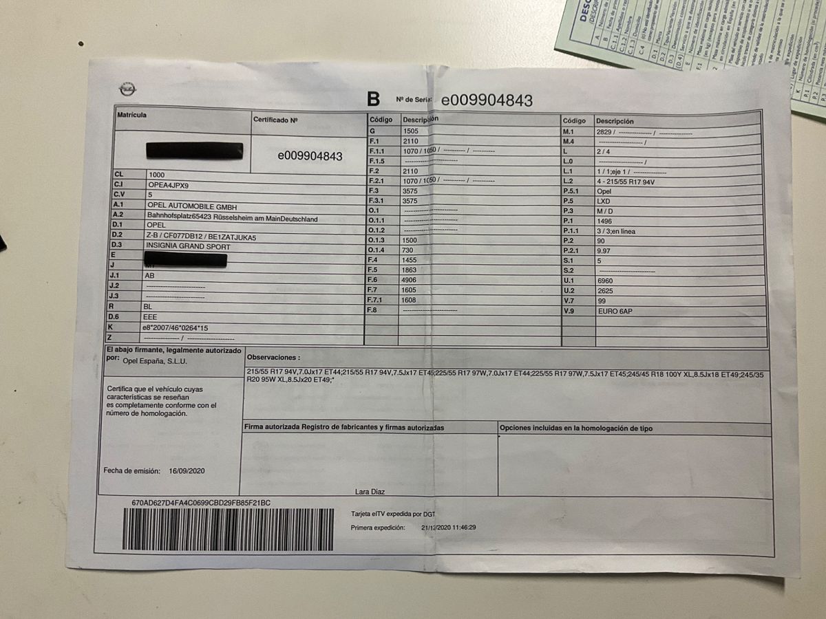 Opel Insignia d'occasion