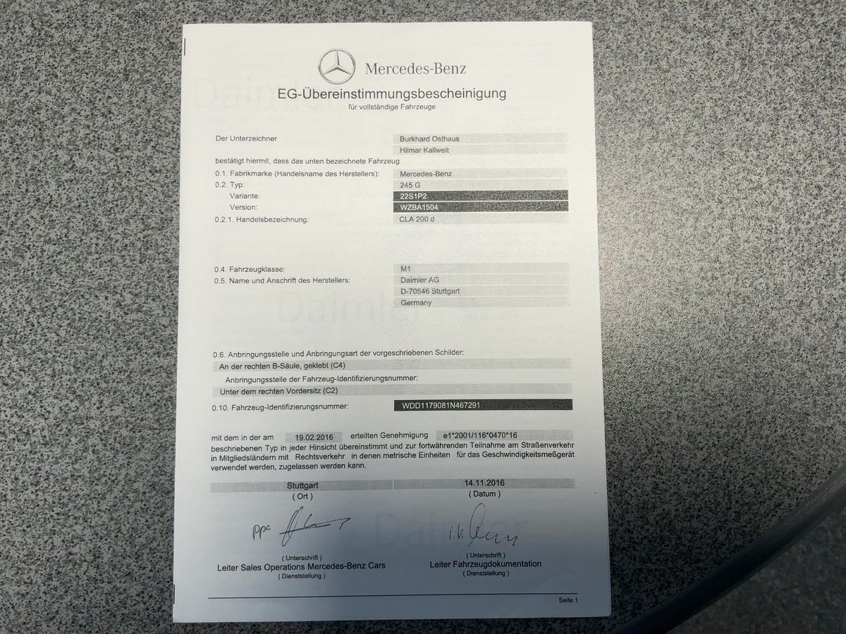 Mercedes-Benz CLA-Klasse d'occasion