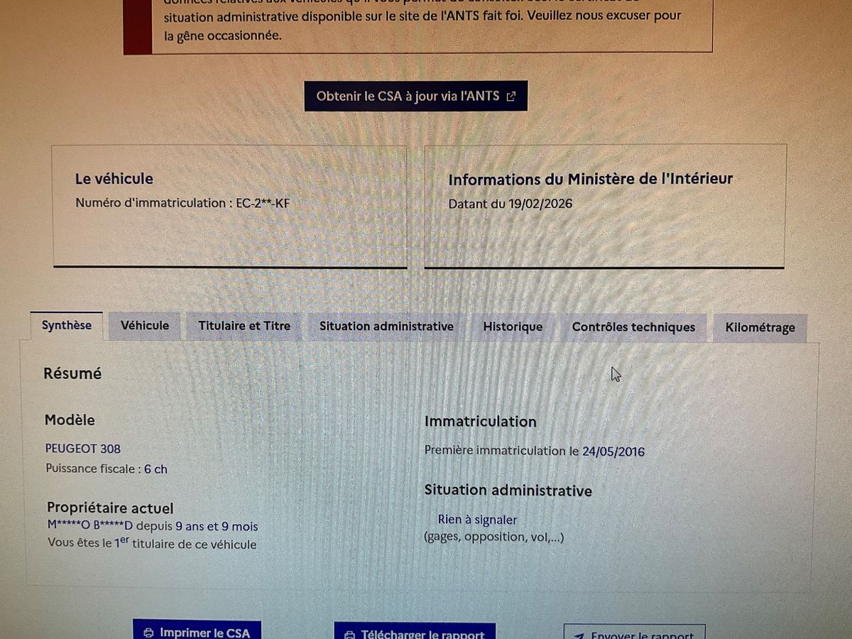 Peugeot 308 d'occasion