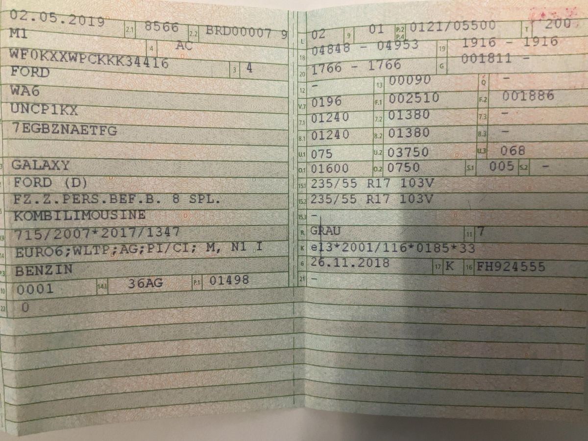 Ford Galaxy d'occasion