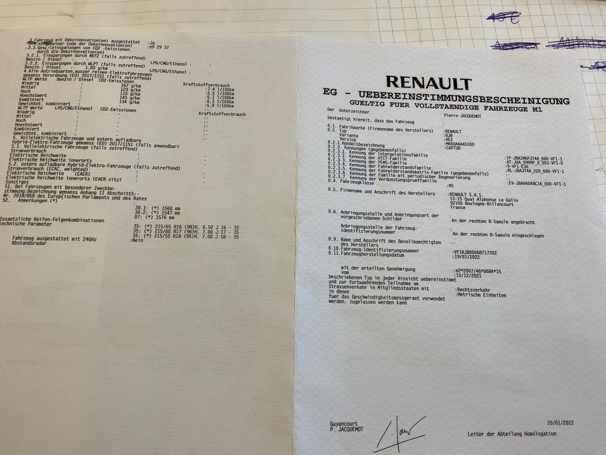 Renault Captur d'occasion