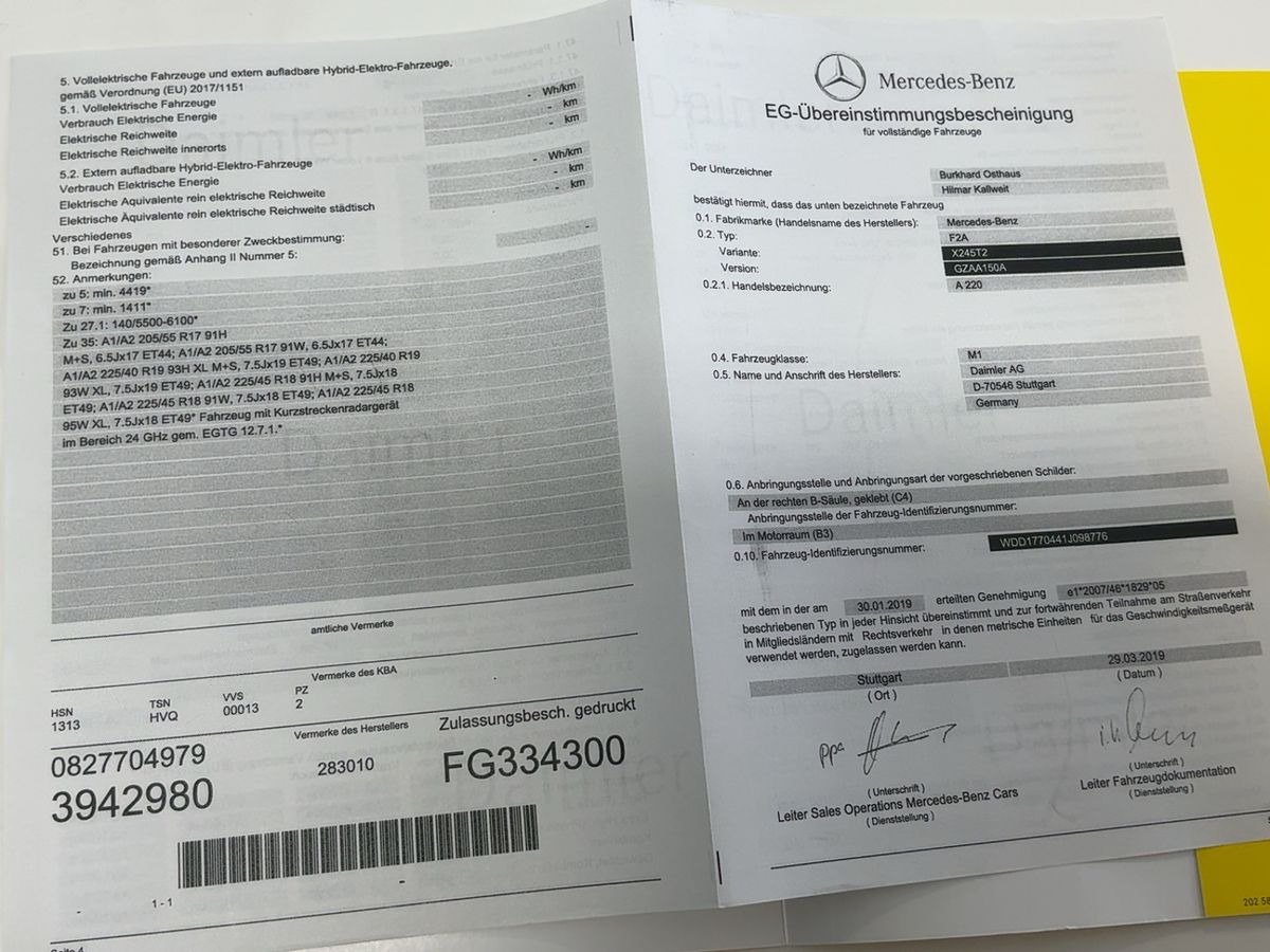 Mercedes-Benz A-Klasse d'occasion