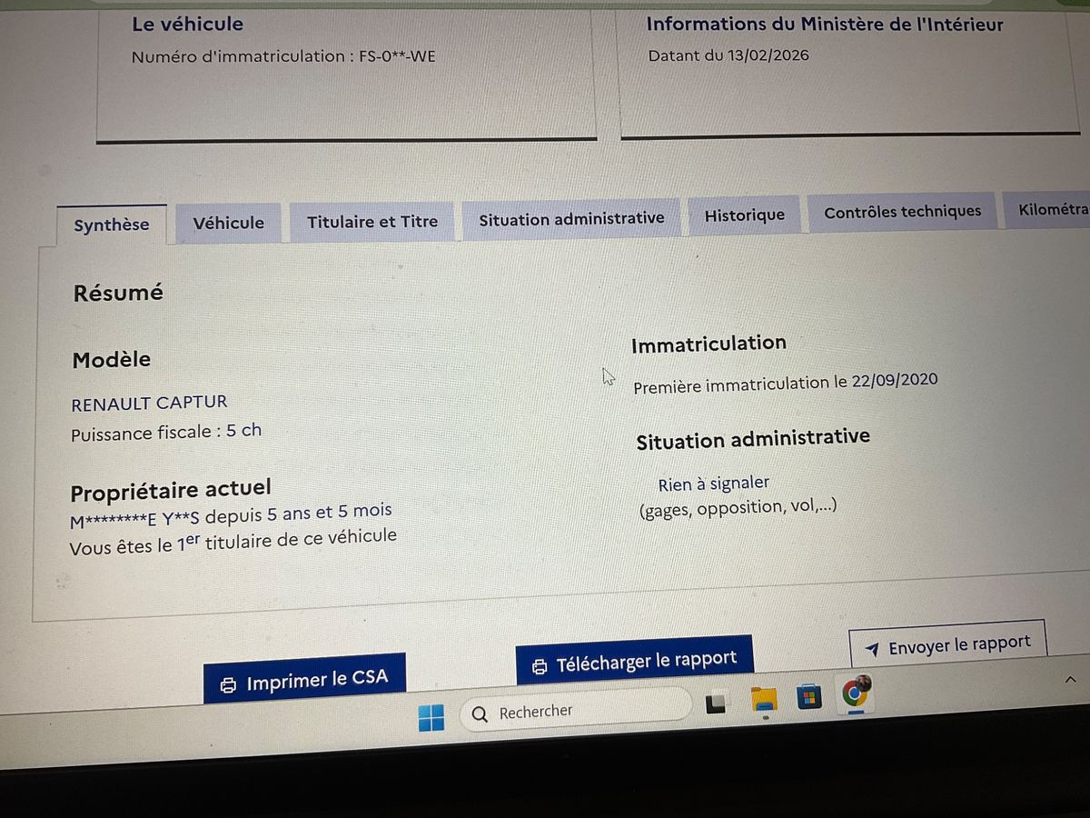 Renault Captur d'occasion