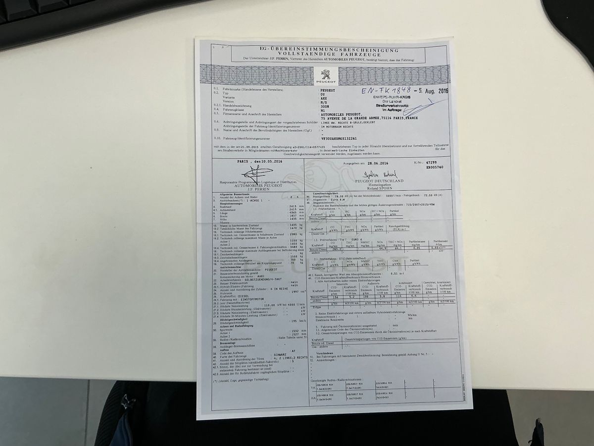 Peugeot 3008 d'occasion