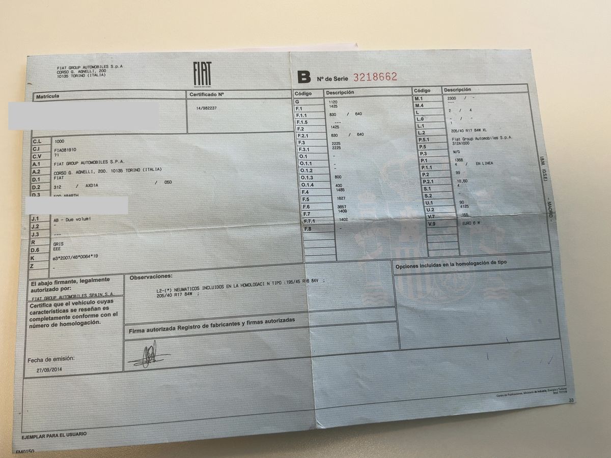 Abarth 500 d'occasion