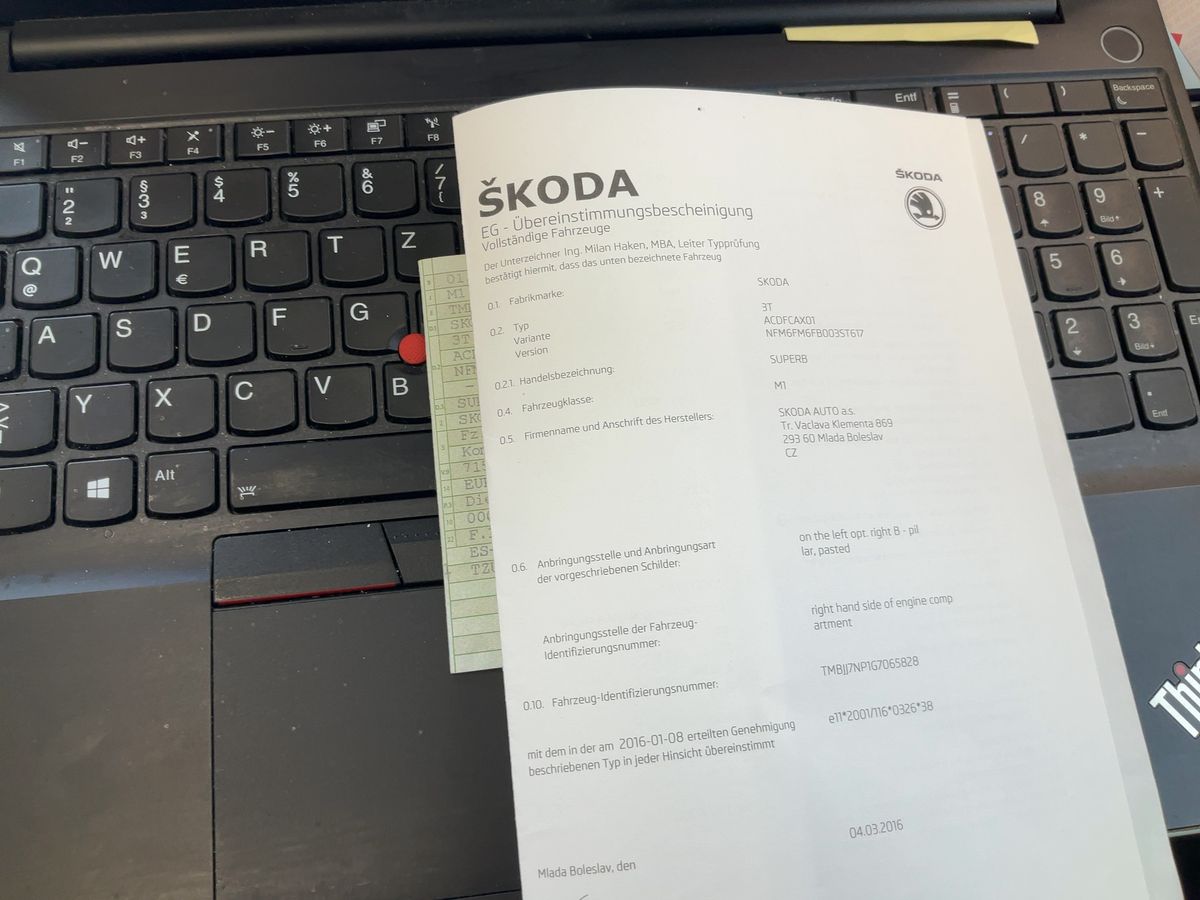 Skoda Superb d'occasion