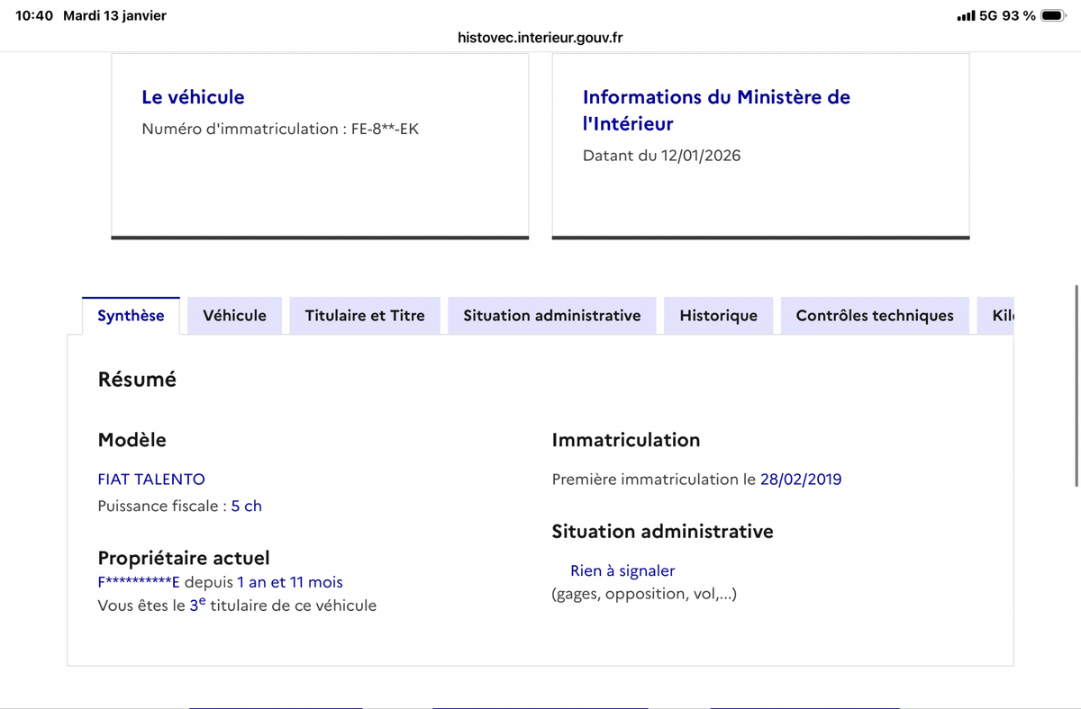 Fiat Talento d'occasion