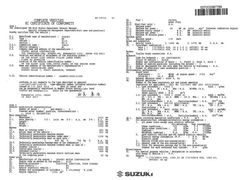 Suzuki Ignis 1.2 DualJet Basic — zdjęcie 17