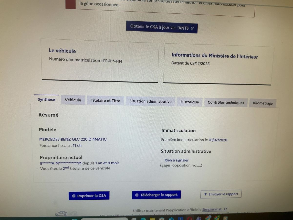 Mercedes-Benz GLC-Klasse d'occasion