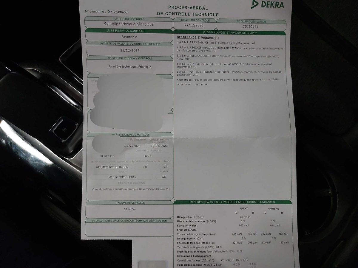 Peugeot 3008 d'occasion