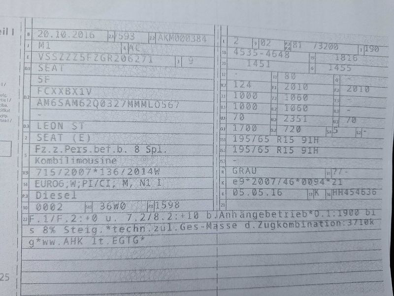 Seat Leon 1.6 TDI Reference 4Drive — zdjęcie 15